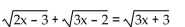 Solve and check your solution(s) . If the equation has no real solution, so state. -  A)  2 B)  -1 C)  2, -1 D)  no real solution