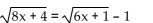 Solve. You will have to square both sides of the equation twice to eliminate all radicals. -  A)  0, 4 B)  4 C)  0, 8 D)  no real solution