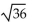 Write the expression as a complex number in the form a + bi. -  A)  0 + 6i B)    C)    D)   