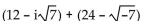 Add or subtract. -  A)    B)    C)    D)   