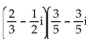 Multiply. Write the result in the form a + bi. -  i A)    B)    C)    D)   
