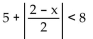 Find the solution set for the inequality. -  A)    B)    C)    D)   