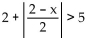 Find the solution set for the inequality. -  A)  {x|x < -8 or x > 4} B)  {x|-4 < x < 4} C)  {x|x < -4 or x > 8} D)  {x|-4 < x < 8}