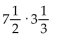 Find the product. Simplify the answer. -  A)    B)  24 C)  25 D)  26