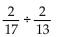 Find the quotient. Simplify the answer. -  A)    B)    C)    D)   