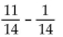 Add or subtract. Simplify the answer. -  A)    B)    C)    D)   
