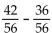 Add or subtract. Simplify the answer. -  A)    B)  27 C)    D)   