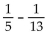 Add or subtract. Simplify the answer. -  A)    B)    C)    D)   