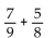 Add or subtract. Simplify the answer. -  A)    B)    C)    D)   