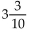 Solve. Simplify the answer. -Brian was training to run a marathon. During the three-day period before the race he decided that he would train for a total of 10 hours. If he trained for 1   hours on the first day and   hours on the second day, how Many hours would he need to train on the third day? A)    B)    C)    D)  5 hr
