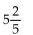 Convert the mixed number to a fraction. -  A)    B)    C)    D)   
