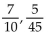 Determine the least common denominator. -  A)  450 B)  5 C)  90 D)  55