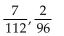 Determine the least common denominator. -  A)  96 B)  336 C)  48 D)  16