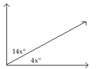 The angles are complementary angles. Find the measure of each angle. -  A)  70° and 20° B)  35° and 10° C)  140° and 40° D)  65° and 25°