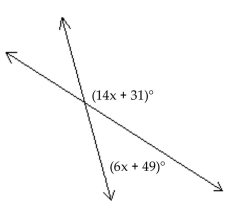 Find the measures of each marked angle. -  A)  101°, 30° B)  101°, 79° C)  70°, 30° D)  70°, 79°