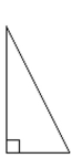 Identify the triangle as acute, obtuse, or right. Also, identify the triangle as isosceles, equilateral, or scalene. Sides equal in length are marked. -  A)  right, isosceles B)  obtuse, scalene C)  acute, scalene D)  right, scalene
