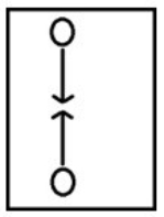 Which figure best represents the concept of pressure? (A sphere represents a gaseous atom.)  A)    B)    C)    D)    E)   