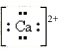 <strong>The Lewis dot symbol for the calcium ion is</strong> A) B) C) D) Ca<sup>2+</sup> E) Ca