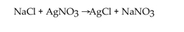 In the following equation, ________ will form a precipitate.  