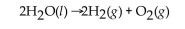 The following reaction takes place when an electric current is passed through water. It is an example of a ________ reaction.   A) combustion B) decomposition C) double replacement D) single replacement E) combination