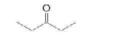 What is the common name of this compound?   A) acetone B) 3-pentanone C) ethyl methyl ketone D) dimethyl ketone E) diethyl ketone