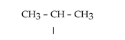 What is the IUPAC name for this three-carbon alkyl group?   A) iso-propyl B) ethyl C) butyl D) iso-butyl E) n-propyl
