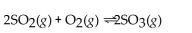   For the reaction at equilibrium, if   is added, the amount of   present will A)  decrease. B)  increase. C)  stay the same.