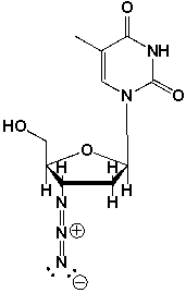 Azidothymidine (AZT)  is a nucleoside analog reverse transcriptase inhibitor, which is an antiretroviral drug. It was the first drug approved for the treatment of HIV. AZT was the major breakthrough in AIDS therapy in the 1990's.   What is the function of AZT, based on its structure? A)  The azido-group (-N<sub>3</sub>)  facilitates irreversible binding to reverse transcriptase. B)  The azido-group (-N<sub>3</sub>)  facilitates irreversible binding to a neighboring nucleotide. C)  AZT cannot be incorporated into a DNA-strand during reverse transcription of the genetic code from RNA to DNA after retroviral infection. D)  All of the above