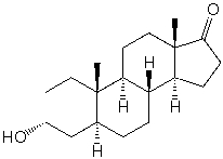 Androsterone has ________ stereocenters and ____________ possible stereoisomers.  