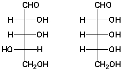 What is the relationship between the following compounds?   A)  enantiomers B)  anomers C)  meso compounds D)  diastereomers