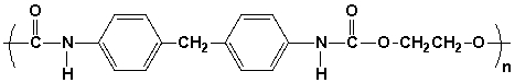 The monomers used to synthesize the following polyurethane are,      