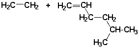 A polymer synthesized from the following monomers could have the form      
