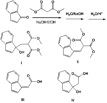 What is the main product of the following reaction sequence?   A)  I B)  II C)  III D)  IV