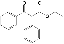 The major product of the reaction of two moles of ethyl benzoate with sodium ethoxide is  