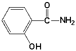 Which is the common name for the following compound?   A)  aspirin B)  cyclosporin C)  succinamide D)  salicylamide
