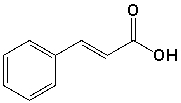 Which is the IUPAC name for the following compound?   A)  E-3-phenylpropenoic acid B)  Z-3-carboxy-1-phenylethene C)  E-1-phenylpropenoic acid D)  Z-benzylacrylic acid