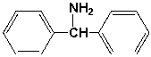 The following product can be made from the reductive amination of which combination of compounds?   A)  benzaldehyde and benzylamine B)  benzaldehyde and aniline C)  benzophenone and ammonia D)  acetophenone and ammonia