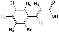 Which statement is wrong?   A)  H<sub>a</sub> and H<sub>b</sub> are doublets B)  H<sub>c</sub> is a doublet C)  H<sub>d</sub> is a doublet D)  H<sub>e</sub> is a doublet