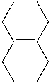 The double bond in the following molecule is not IR active.  