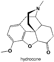 Hydrocodone is a semi-synthetic opioid, which is an orally active narcotic analgesic (painkiller) , often found (together with acetaminophen (N-(4-hydroxyphenyl) acetamide) )  in Vicodin and other brands. What is the classification of the amine?   A)  tertiary aromatic B)  tertiary aliphatic C)  secondary aliphatic D)  primary aliphatic