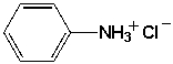 Which is the name for the following compound?   A)  aniline hydrochloride B)  phenyltrihydrogenammonium chloride C)  aniline chloride D)  benzylammonium chloride