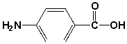 Which is the name for the following compound?   A)  4-carboxy aniline B)  1-amino-4-carboxybenzene C)  benzylamine carboxylic acid D)  4-aminobenzoic acid
