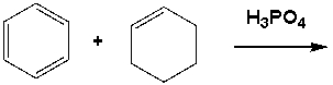 Which is the electrophile in the following reaction?     A)  I B)  II C)  III D)  IV
