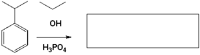 The two major products of the following reaction are?   