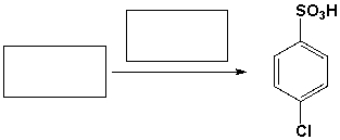 Your choice of starting material and reagent that complete the following reaction are?   