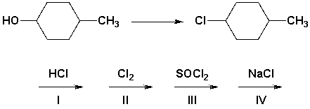 Which reagents do not perform the following conversion?   A)  I, II B)  II, III C)  II, IV D)  I, III