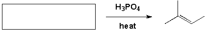 The starting material needed to complete the following reaction is,   