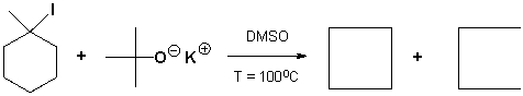 The major products of the following reaction are,   
