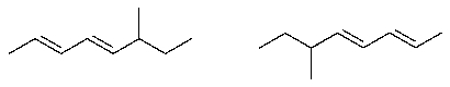 The following structures represent identical compounds.   
