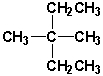 How many primary carbons are there in the following alkane?   A)  1 B)  2 C)  4 D)  6